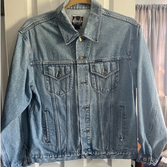 Harley Davidson RARE VTG 95th anniversary JEAN JACKET - Picture 8 of 9